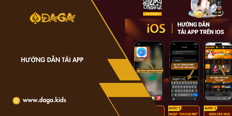 Hướng dẫn chi tiết cách tải app Daga nhanh chóng về điện thoại di động